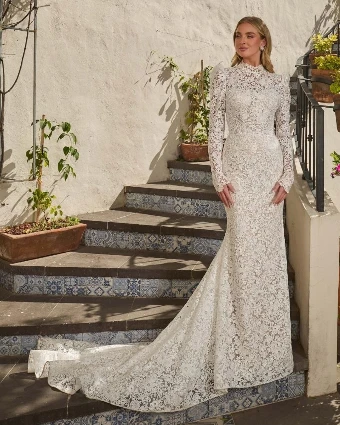 L'Amour by Calla Blanche Style #LA24247J #0 Ivory thumbnail