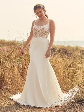 Rebecca Ingram Style #22Rk511A01 #4 Ivory thumbnail