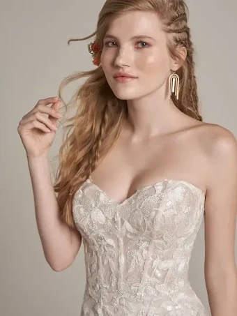 Rebecca Ingram Style #22RN973A01 #0 Ivory All ivory thumbnail