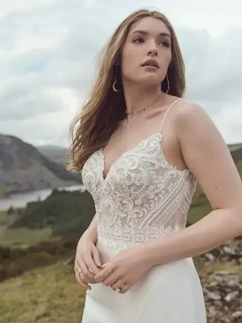 Rebecca Ingram Style #23RS141A01 #1 Ivory thumbnail