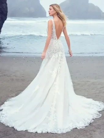 Sottero and Midgley Style #22SK007A01 #3 Ivory/Blush thumbnail