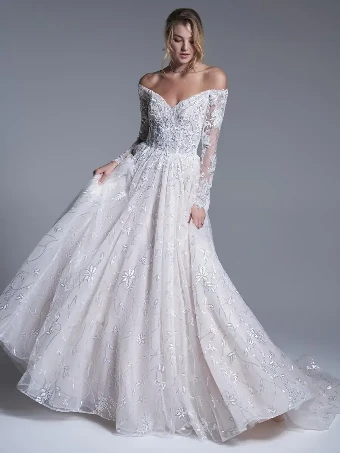 Sottero and Midgley Style #22SS990 #0 Ivory/Silver/Nude thumbnail