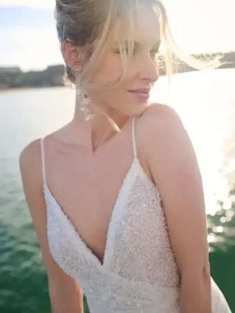 Sottero and Midgley Style #23SK638A01 #3 Ivory All ivory thumbnail