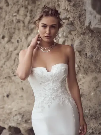 Sottero and Midgley Style #23SW126A01 #1 Ivory/Silver thumbnail