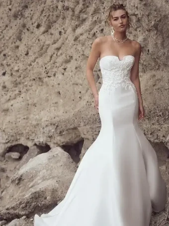 Sottero and Midgley Style #23SW126A01 #2 Ivory/Silver thumbnail