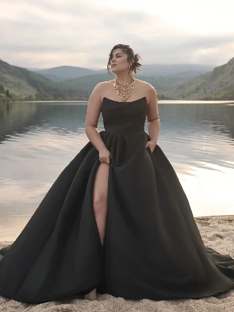 Sottero and Midgley Style #23SZ044 #1 Black thumbnail