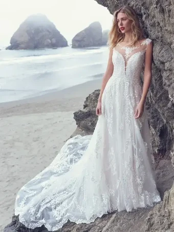 Sottero and Midgley Style #24SS203A01 #1 Ivory/Soft Pearl thumbnail