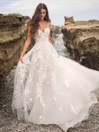 Sottero and Midgley Style #24SS222A01 #1 Ivory All ivory thumbnail