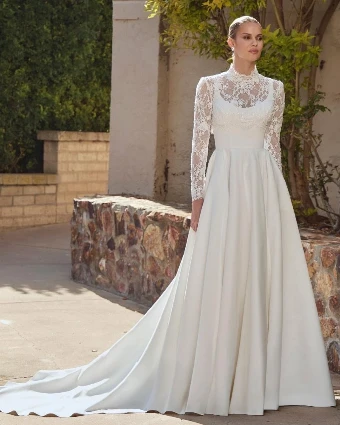 L'Amour by Calla Blanche Style #LA26246JK #0 Ivory thumbnail