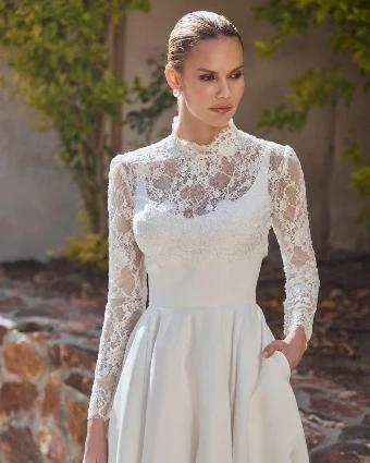 L'Amour by Calla Blanche Style #LA26246JK #2 Ivory thumbnail