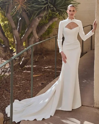 L'Amour by Calla Blanche Style #LA26260JK #0 Ivory thumbnail