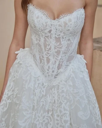 L'Amour by Calla Blanche Style #LA26261 #4 Ivory/Light Nude thumbnail