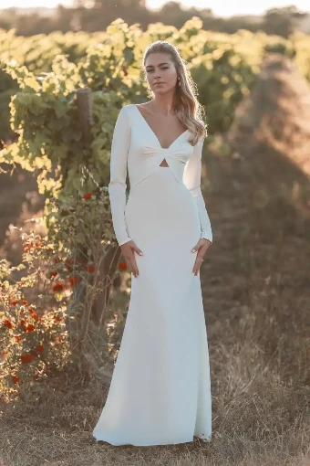 Allure Bridals Style #A1313LS #0 Ivory thumbnail